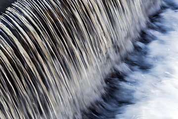 Image showing Detail of falling water