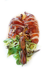 Image showing Roasted duck Chinese style