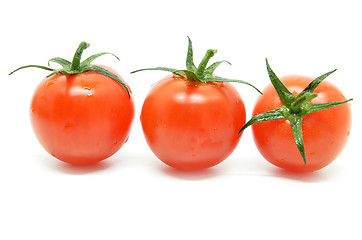 Image showing Red cherry tomato