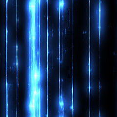 Image showing stylish blue light streaks texture seamless