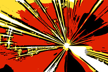 Image showing comic explosion