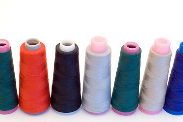 Image showing Row of Thread