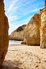 Image showing Beach of Algarve, Portugal