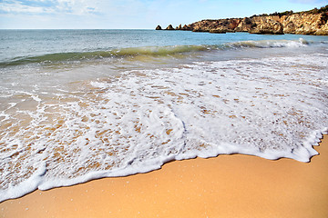 Image showing Portimao beach in Algarve, Portugal