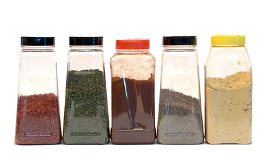Image showing Line of Spices