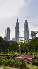 Image showing Petronas Towers Kuala Lumpur