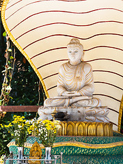 Image showing Buddha image in Yangon, Myanmar