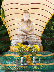 Image showing Buddha image in Yangon, Myanmar