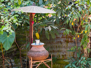 Image showing Water station in Yangon, Myanmar