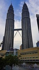 Image showing Petronas Towers Kuala Lumpur