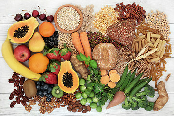 Image showing Food with High Fiber Content