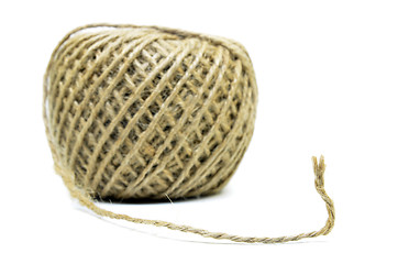 Image showing Linen string isolated