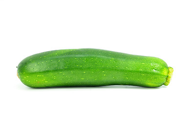 Image showing Zucchini or courgettes isolated