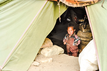 Image showing Cute boy in Nepal