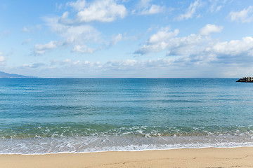 Image showing Beach and sunshine