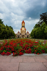 Image showing Sudfriedhof, the biggest graveyard in Leipzig, Germany