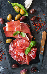 Image showing smoked parma ham