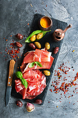 Image showing smoked parma ham