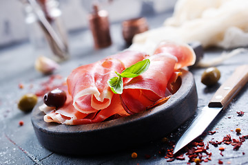 Image showing smoked parma ham