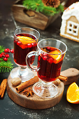 Image showing christmas drink