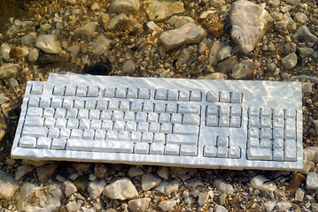 Image showing Wet Keyboard