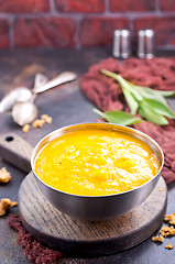 Image showing pumpkin soup