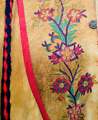 Image showing Closeup Native Clothing