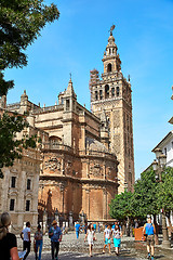 Image showing Seville Cathedral, Spain