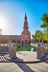 Image showing Spain Square, Sevilla