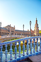 Image showing Spain Square, Sevilla, Spain