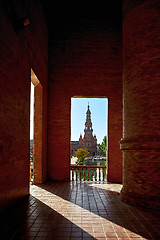 Image showing Spain Square, Sevilla, Spain