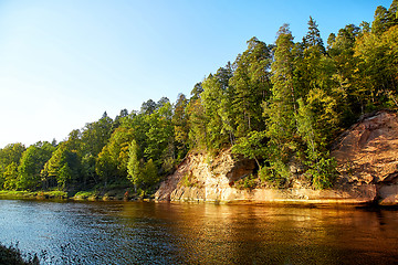 Image showing River Gauja, Latvia