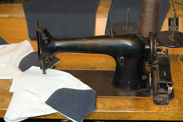 Image showing Antique Sewing Machine