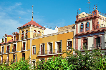 Image showing Street view of Sevilla