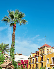 Image showing Street view of Sevilla