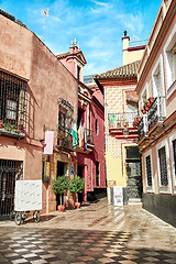 Image showing Street view of Sevilla