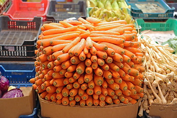 Image showing Carrots