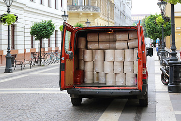 Image showing Van Delivery