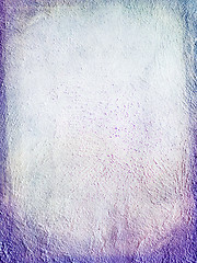 Image showing Artistic purple painted background with a frame