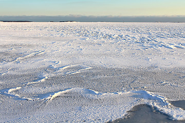 Image showing Frozen Sea 