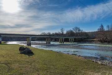 Image showing Bridge over river