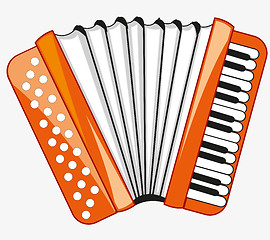 Image showing Public instrument accordeon