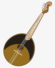 Image showing Music instrument domra