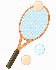 Image showing Racket for tennis