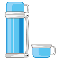 Image showing Thermos for liquid