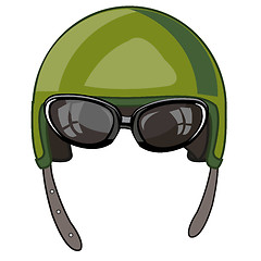 Image showing Helmet for protection army
