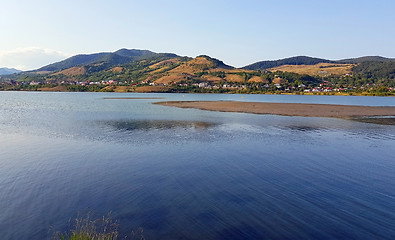 Image showing Lake arround the village