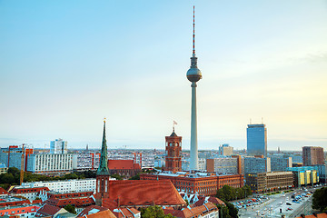 Image showing Aerial overview of Berlin