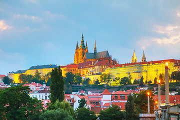 Image showing Overview of Prague, Czech Republic