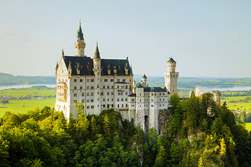 Image showing Neuschwanstein castle in Bavaria, Germany